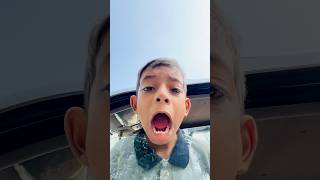 Arhan Ki gardan car 🚗 ki window me fas gyi😭foryoupage trending shortvideo [upl. by Imuyam165]