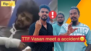 TTF Vasan meet a accident full video rip news  Stuntvenki [upl. by Mcclelland]