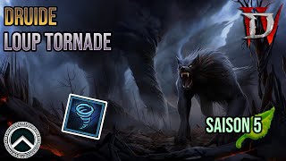 DRUIDE  LOUP TORNADE ★ BUILD DIABLO 4 [upl. by Irret]