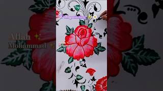 Wall painting ✨🌼artshorts painting shortyoutube trendingshorts shortfeed [upl. by Jerold]