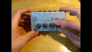 Behringer HA400 Headphone Amplifier [upl. by Hyde993]