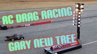 RC Drag Racing Gary testing his new Porta Tree free testing 24 [upl. by Yessydo]