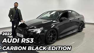 2022 Audi RS3 25TFSI Carbon Black Quattro [upl. by Gareri]