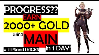 MIR4 How I Made 2000 Gold in One Day  Tips and Tricks mir4 mir4global mir4tagalog [upl. by Harihat]