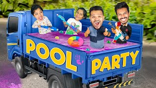 We Threw A Holi Party In A MOVING TRUCK [upl. by Napas]