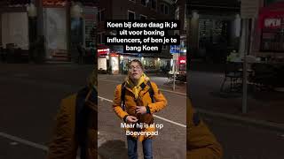 koen durf je wel boxing influencers bankzitters koen boksen [upl. by Surbeck]