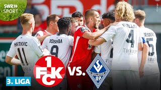 3 Liga 1 FC Kaiserslautern  SV Waldhof Mannheim das komplette Spiel  SWR Sport [upl. by Leind]