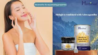 Herbified Shilajit infused with Ashwagandha and 24k Gold [upl. by Milstone]