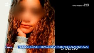 Neonati sepolti tracce di sangue nel bagno di casa  La vita in diretta 19092024 [upl. by Cawley]