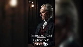 Emmanuel Kant  Critique De La Raison Pure  Chapitre 1 Partie 1  Livre Audio Gratuit [upl. by Atiuqiram]