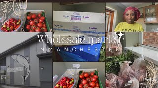 CHEAP FOODSTUFFS IN MANCHESTER UK NEW SMITHFIELD MARKET HAUL  HOW TO SAVE MONEY ON GROCERIES [upl. by Boniface]