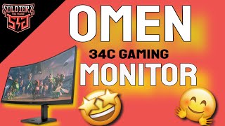 🔴 HP OMEN 34c 165Hz QHD Curved Gaming Monitor  The Best Monitor for work amp Gaming‼️ [upl. by Magree]