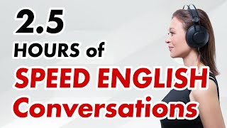 Speed English Listening Practice Mastering Real Conversations [upl. by Divine687]