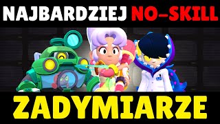 NAJBARDZIEJ NOSKILL POSTACIE w BRAWL STARS [upl. by Nho]