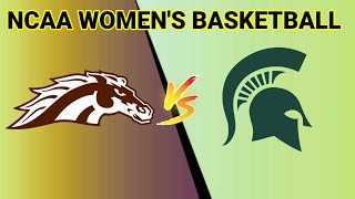 Western Michigan Broncos vs Michigan State Spartans  20242025 NCAA WOMENS BASKETBALL LIVE SCORE [upl. by Gilboa]