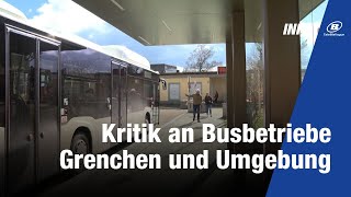 Kritik an Busbetriebe Grenchen und Umgebung [upl. by Rozina887]