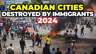 10 Canadian Cities Overcrowded by IMMIGRANTS [upl. by Dnaltiak358]