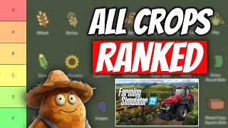 Ranking EVERY Crop in Farming Simulator Tier List [upl. by Ahsiyn]