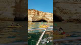 Way to benagil cave cave algarve 2024 travel trending summer portugal beach [upl. by Mallis]