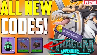 ⚠️NEW💥ALL WORKING CODES FOR DRAGON ADVENTURES 2024 ROBLOX NEW DRAGON ADVENTURES CODES 2024 [upl. by Gordon]