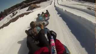 Snow Tubing at West Mountain in NY [upl. by Adnaram923]