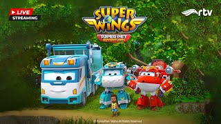 🔴LIVE  Super Wings RTV  Super Pet Adventure  Season 7  Eps 2629 [upl. by Lashar692]