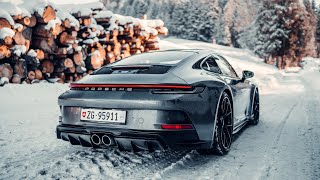 2022 Porsche 992 GT3 Touring Manual Coffee Run [upl. by Rakel]