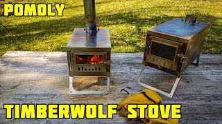 Pomoly Timberwolf Stove For Hot Tent Camping [upl. by Eittap701]