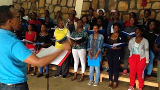 Chorale de Kigali preparing for their Christmas performance 2017 [upl. by Trepur]