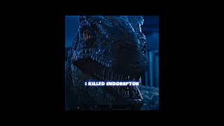 Who many dinosaurs killed Indominus Rex  Indominus Rex edit  shorts jurassicworld edit jw [upl. by Ertha]