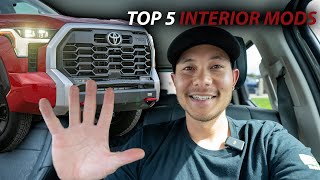 Upgrade Your Toyota Tundra Interior with These Top 5 Mods [upl. by Richel]