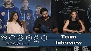 Antariksham 9000 KMPH Team Interview  Varun Tej  Lavanya Tripathi  Aditi Rao [upl. by Alfonso177]