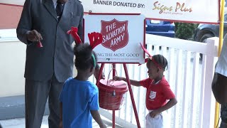 SALVATION ARMY’S CHRISTMAS KETTLE INITIATIVE LAUNCHED [upl. by Malvina]