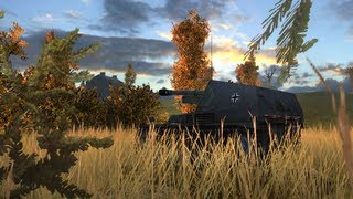 ◀World of Tanks  Wespe Quest [upl. by Arbmahs]