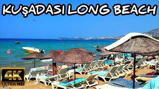 KUŞADASI LONG BEACH WALKING TOUR  September 4 2022  4k UHD 60fps [upl. by Duke96]