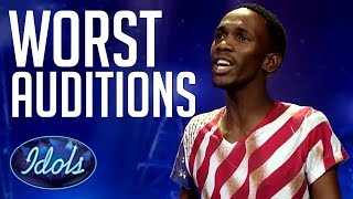 OUCH Worst amp Funniest Auditions EVER on Idols South Africa Idols Global [upl. by Babcock]