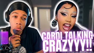 Shes Not Playing Around  Cardi B  Like What Freestyle  REACTION [upl. by Estes]