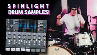 SPINLIGHT DRUM SAMPLES  METAL DEMO [upl. by Brunhild169]