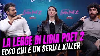 Lidia Poët 2 intervista a Matilda De Angelis quotEduardo Scarpetta ha la faccia da serial killerquot [upl. by Ploch]