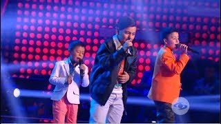 Juanse Robert y David Tarapues cantan Traicionera  La Voz Kids Colombia 2018 [upl. by Neetsyrk421]