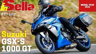 Suzuki GSX S 1000 GT 2022 prova su strada [upl. by Nnayhs]