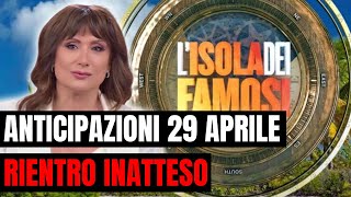 ANTICIPAZIONI ISOLA DEI FAMOSI 2024 SORPRESE E RITORNI INATTESI [upl. by Yram]