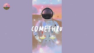 Jeremy Zucker  comethru Lyric Video [upl. by Almond914]