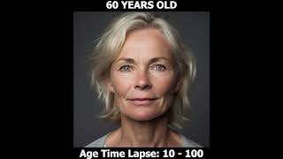 Aging Time Laps 10100 Scandinavian Woman [upl. by Beulah197]