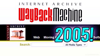 Putting The Wayback Machine IN THE WAYBACK MACHINE [upl. by Renner]