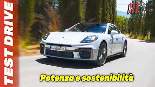 NEW PORSCHE PANAMERA TURBO S EHYBRID 2024  FIRST TEST DRIVE [upl. by Ylus]