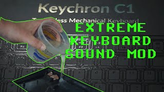 Review amp Silicone Mod in Keychron C1 [upl. by Adnohsor177]