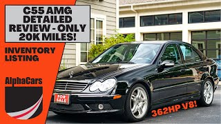 2006 Mercedes C55 AMG A Time Capsule with Only 20K Miles [upl. by Eseuqram]