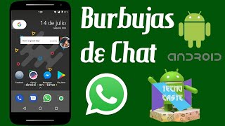 Como Activar Burbujas de Chat de WhatsApp  Trucos de Whatsapp [upl. by Magdalena]