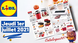 ARRIVAGE LIDL CUISINE  1ER JUILLET 2021 [upl. by Nadroj418]